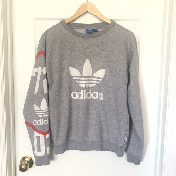 ADIDAS Trefoil 72 03 Sweatshirt Sz S - Picture 1 of 9